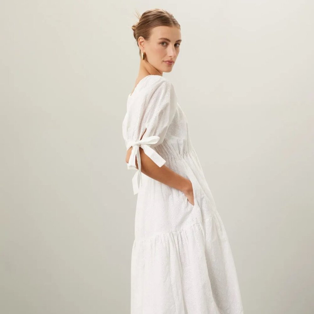 Eliza Faulkner  Jolen Dress White Small